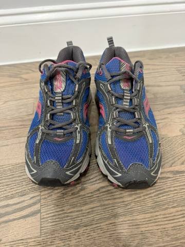 Saucony Excursion TR 6 Womens Size 9 Blue Pink Trail Running Shoes Sneakers photo 2