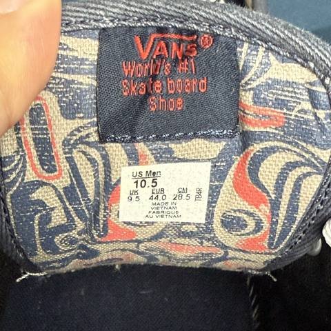 Vans Chukka Low Pro Mens Size 10.5 Gray Paisley Skateboard Shoes Sneakers photo 7