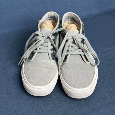 Supreme x Vans Chukka Boot 95 Mens Size 9.5 Gray Blue Snakeskin Skate Shoes 2010 photo 2