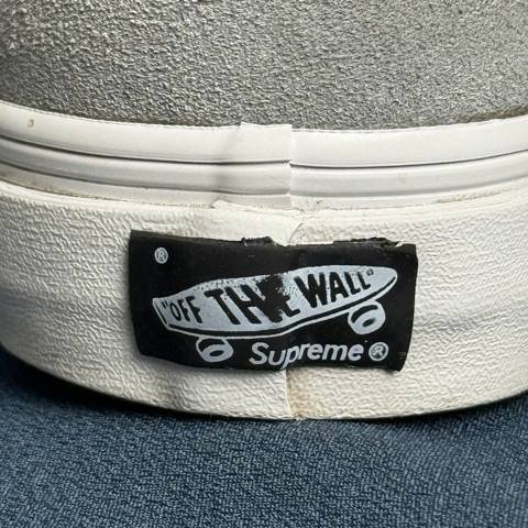 Supreme x Vans Chukka Boot 95 Mens Size 9.5 Gray Blue Snakeskin Skate Shoes 2010 photo 6