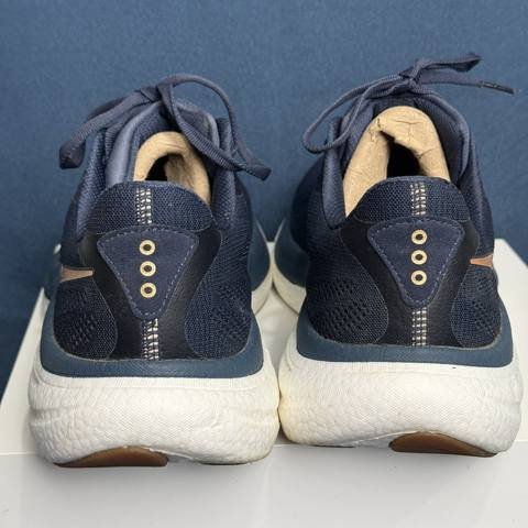Saucony Ride 15 Mens Size 10.5 Navy Gold Athletic Running Shoes Sneakers photo 7