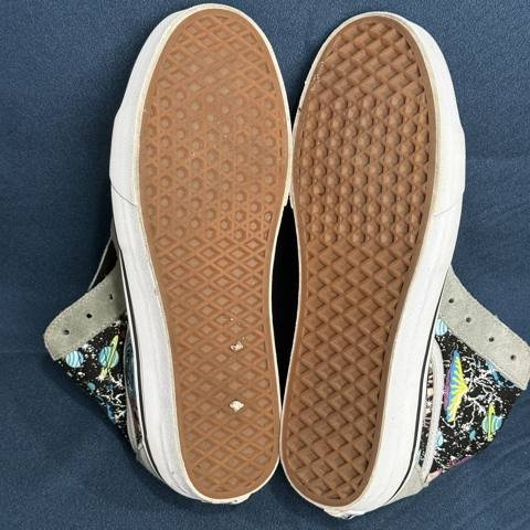 Vans Sk8-Hi Cosmic Glow Mens Size 8.5 Gray High Top Skateboard Shoes Sneakers photo 8