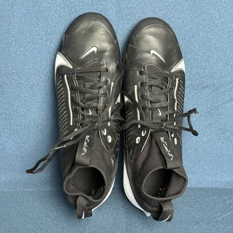 Nike Vapor Edge Pro 360 2 Mens Size 9 Black Football Cleats DA5456-001 photo 3