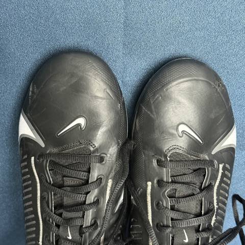 Nike Vapor Edge Pro 360 2 Mens Size 9 Black Football Cleats DA5456-001 photo 5