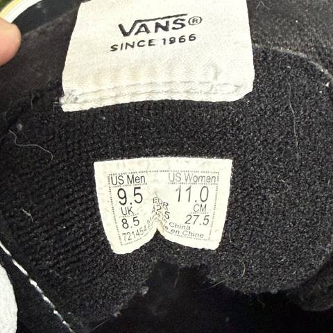 Vans Sk8-Hi Bolt Mens Size 9.5 Black Yellow High Top Skateboard Shoes Sneakers photo 9