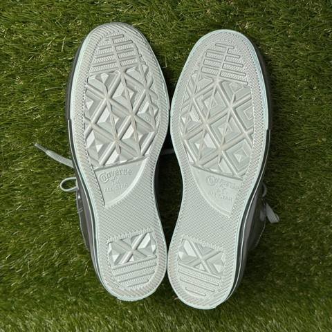 Converse Chuck Taylor All Star High Top Womens Size 5.5 Metallic Silver Sneakers photo 7