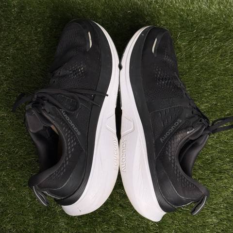 Saucony Guide 16 Mens Size 14 Wide Black White Stability Running Shoes Sneakers photo 5
