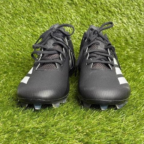 Adidas Adizero 12.0 Mens Size 14 Black Silver Low Top Football Cleats GY6513 photo 2