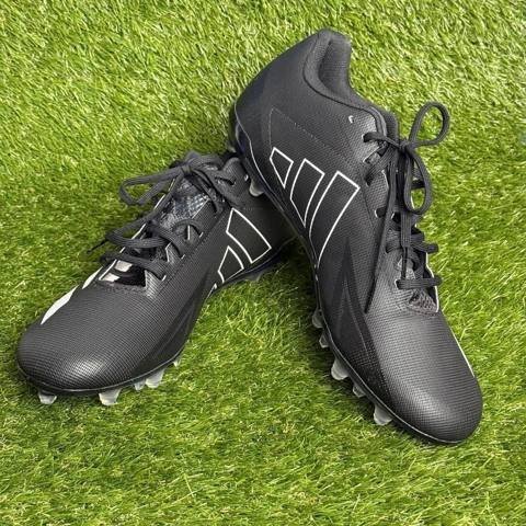 Adidas Adizero 12.0 Mens Size 14 Black Silver Low Top Football Cleats GY6513 photo 4