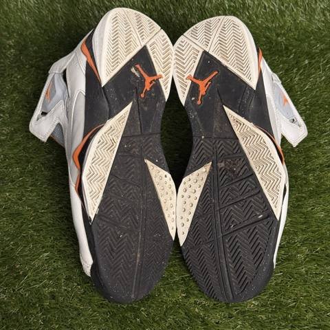 Nike Air Jordan True Flight Mens Size 8.5 White Orange Wolf Grey Sneakers photo 7
