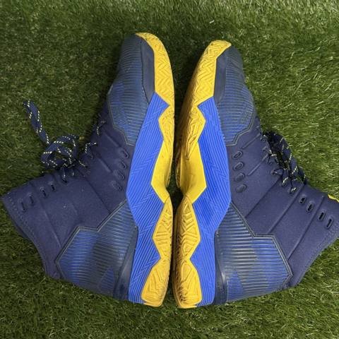 Under Armour Curry 2.5 Dub Nation Mens Size 11.5 Royal Blue Basketball Shoes photo 5