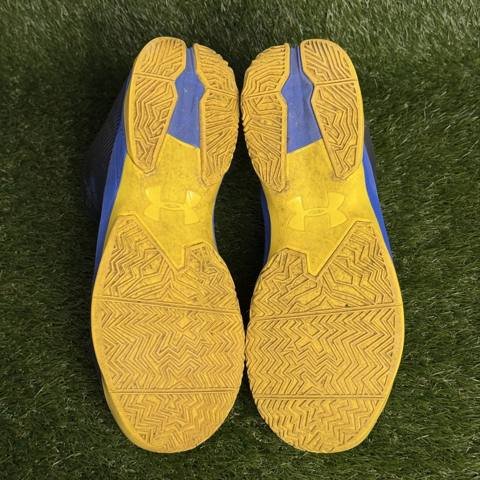 Under Armour Curry 2.5 Dub Nation Mens Size 11.5 Royal Blue Basketball Shoes photo 6