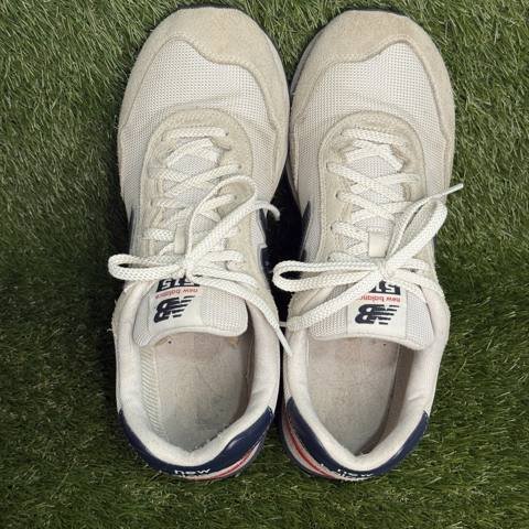 New Balance 515 V3 Mens Size 10.5 White Low Top Running Shoes Sneakers ML515RC3 photo 6