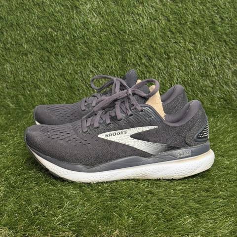 Brooks Ghost 16 Womens Size 8.5 Black Gray White Running Shoes Sneakers photo 3