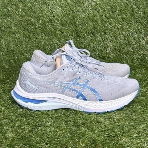 Asics GT-2000 11 Womens Size 11 Gray Blue White Running Shoes Sneakers 1012B271