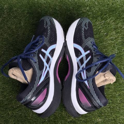 Asics Gel-Nimbus 21 Womens Size 8.5 Black Skylight Running Shoes Sneakers photo 5