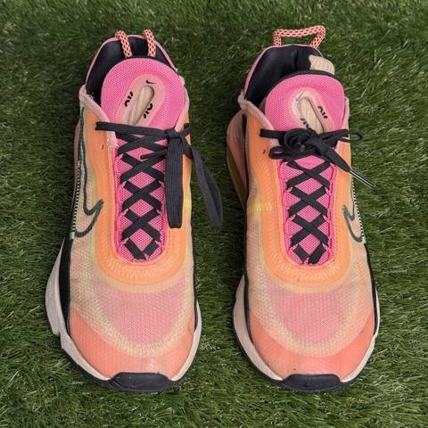 Nike Air Max 2090 Womens Size 7 Orange Black Running Shoes Sneakers CT1290-700 photo 3