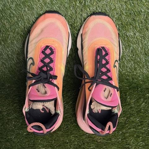 Nike Air Max 2090 Womens Size 7 Orange Black Running Shoes Sneakers CT1290-700 photo 7