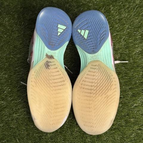 Adidas Avacourt Womens Size 8.5 Floral Multicolor Tennis Court Shoes Sneakers photo 7
