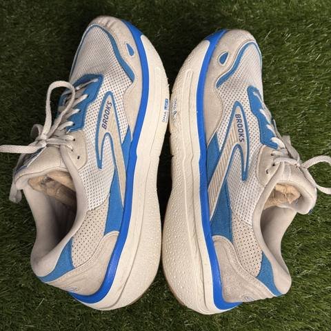 Brooks Ghost Max SE Mens Size 10.5 D Beige Blue Athletic Running Shoes Sneakers photo 5