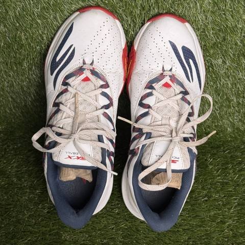 Skechers Viper Court Pro Mens Size 8.5 White Navy Red Pickleball Court Sneakers photo 6