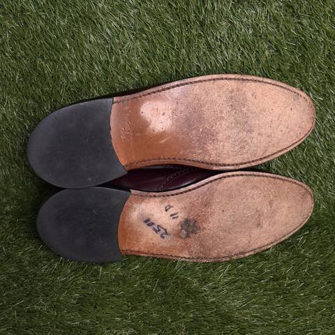 Vintage Bostonian Tassel Loafers Mens Size 11 Burgundy Leather USA Made photo 8