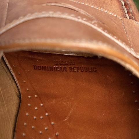 Brooks Brothers Penny Loafers Mens Size 10 D Tan Leather Hand Sewn Dress Shoes photo 9