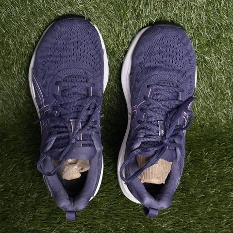 Asics Gel-Contend 9 Womens Size 7.5 Blue White Running Shoes Sneakers 1012B681 photo 7