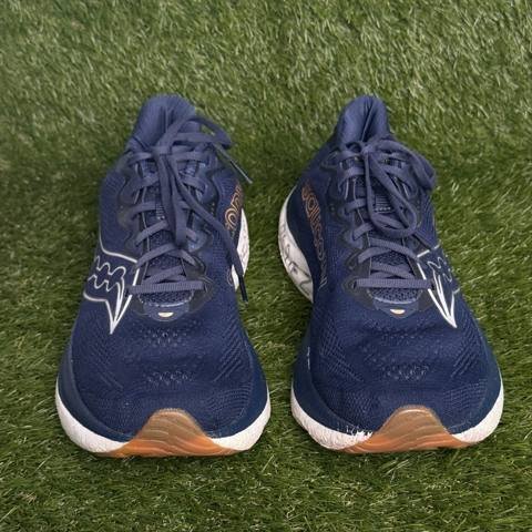 Saucony Ride 19 Mens Size 12 Wide Blue Athletic Running Walking Shoes S21056-105 photo 3