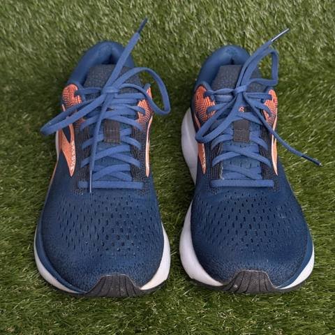 Brooks Ghost 16 Mens Size 12.5 D Blue Orange Road Running Shoes Sneakers photo 3