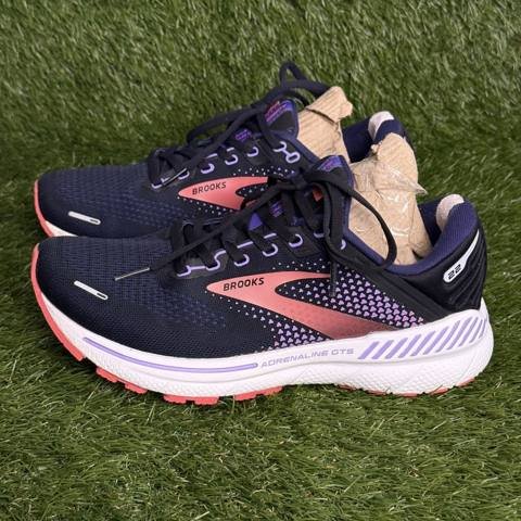 Brooks Adrenaline GTS 22 Womens Size 7.5 B Black Mesh Support Running Shoes photo 3