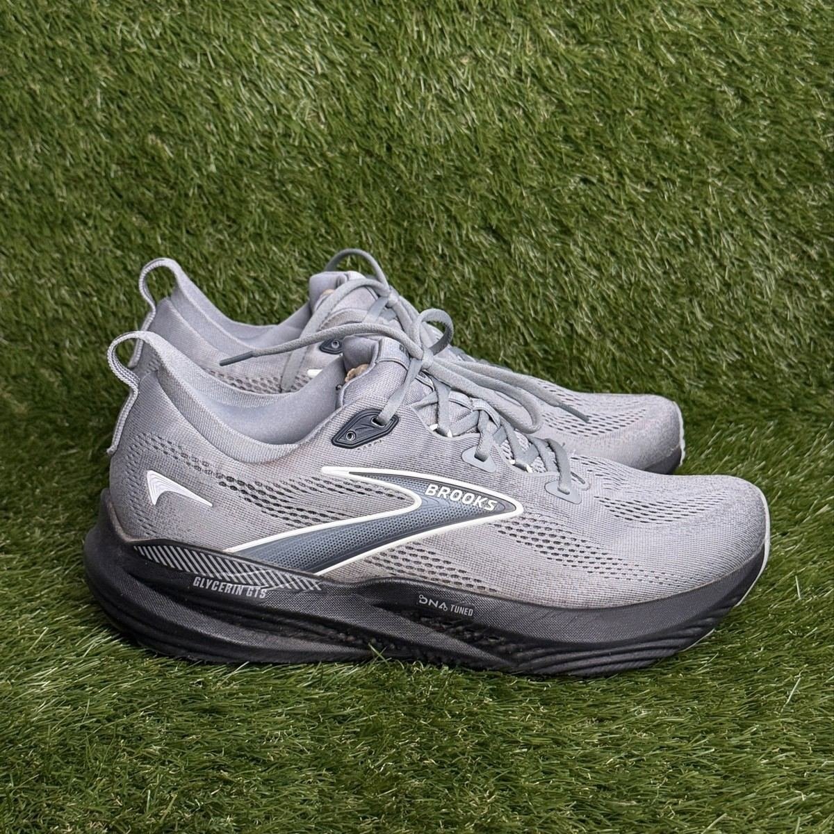 Brooks Glycerin 22 Mens Size 11 D Gray Road Running Shoes Sneakers