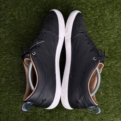Lacoste Bayliss 119 1 Mens Size 9.5 Black Leather Lifestyle Sneakers Shoes photo 5