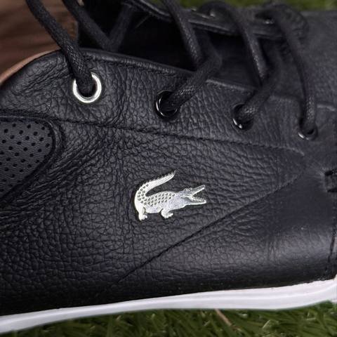Lacoste Bayliss 119 1 Mens Size 9.5 Black Leather Lifestyle Sneakers Shoes photo 9