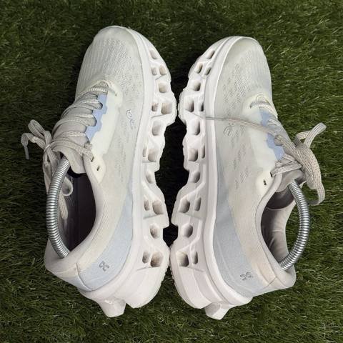 On Cloud Cloudmonster 2 Womens Size 8.5 White Max Cushion Running Shoes Sneakers photo 5