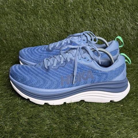 Hoka One One Gaviota 5 Mens Size 11.5 D Blue Stability Running Shoes 1127929 photo 3
