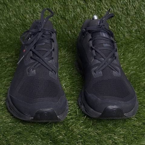 On Cloud Cloudstratus Mens Size 11 Black Running Shoes Sneakers 39-99214 photo 2