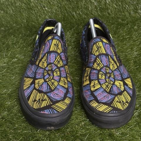 Vans x Disney Nightmare Before Christmas Oogie Boogie Mens Size 11 Slip On Shoes photo 2