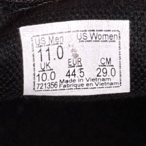 Vans x Disney Nightmare Before Christmas Oogie Boogie Mens Size 11 Slip On Shoes photo 8