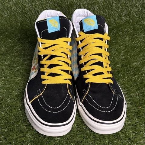 Vans Sk8-Hi The Simpsons Family Mens Size 11 White High Top Sneakers 1987-2020 photo 2