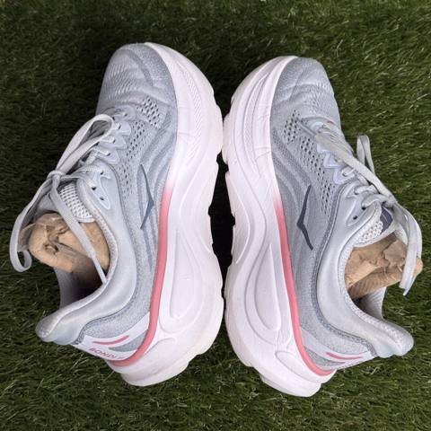 Hoka One One Bondi 9 Womens Size 6.5 D Wide Mineral Blue Max Cushion Running photo 9