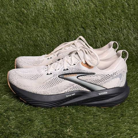 Brooks Glycerin 22 Mens Size 10 D White Black Road Running Shoes 1104451D135 photo 4