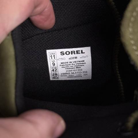 Sorel Out N About IV Classic Womens Size 11 Green Waterproof Winter Boots NWT photo 8