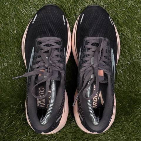 Brooks Ghost 14 Womens Size 7 B Black Pearl Peach Road Running Shoes Sneakers photo 7