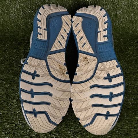 Brooks Glycerin 18 Mens Size 8 EE Wide White Blue Cushioned Running Shoes photo 8
