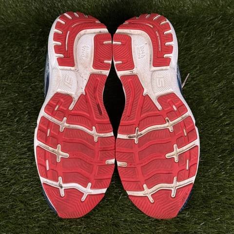 Brooks Ghost 15 Womens Size 12.5 D Red White Blue Stars Stripes Running Shoes photo 7