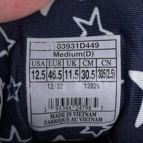 Brooks Ghost 15 Womens Size 12.5 D Red White Blue Stars Stripes Running Shoes photo 8