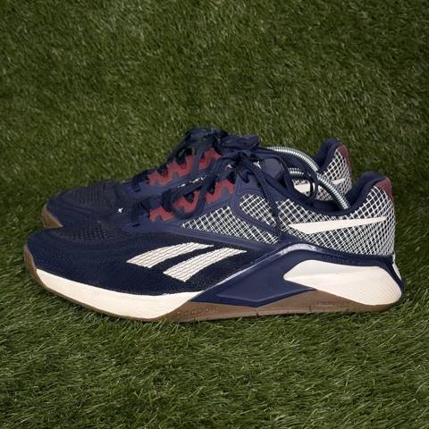 Reebok Nano X2 Mens Size 11.5 Navy Blue Gum Cross Training Shoes 1Y3501 photo 4