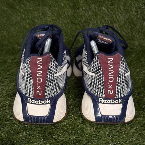 Reebok Nano X2 Mens Size 11.5 Navy Blue Gum Cross Training Shoes 1Y3501 photo 5
