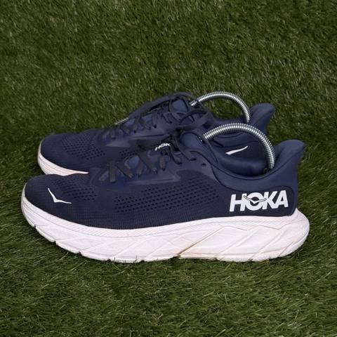 Hoka One One Arahi 7 Mens Size 9 D Blue Stability Running Shoes Sneakers photo 4